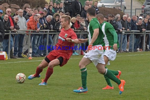 Landesliga Rhein Neckar FC Zuzenhausen gegen SG Wiesenbach 28.03.2015 (© Siegfried)